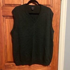 Brooks Brothers merino wool sweater vest